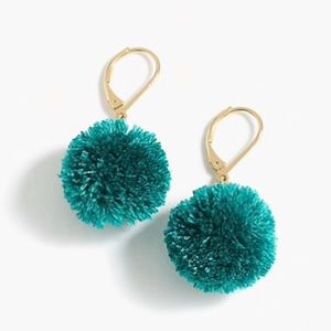 J. Crew Pom-pom earrings